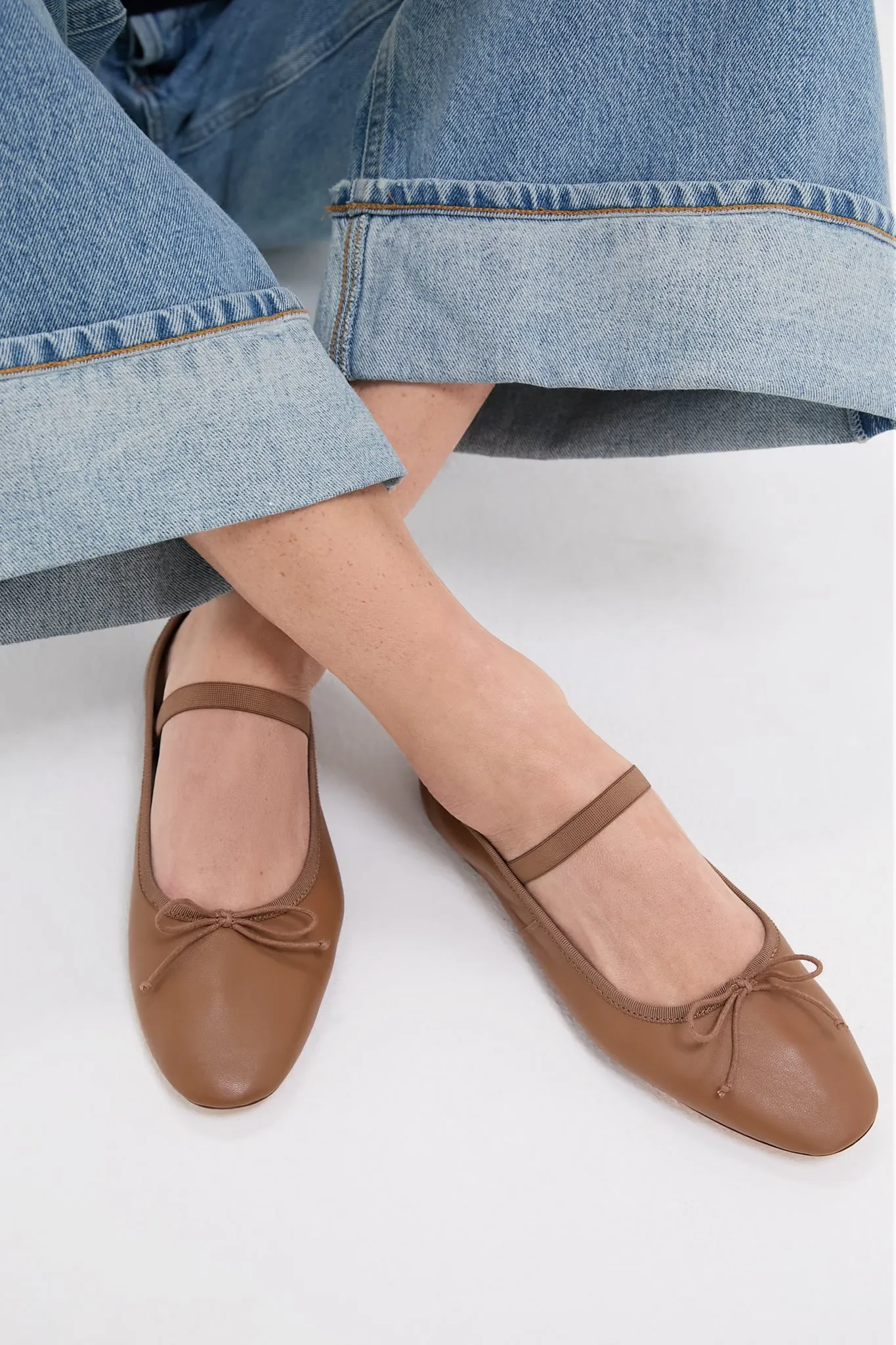 Safari Nappa Leonie Soft Ballet Flats