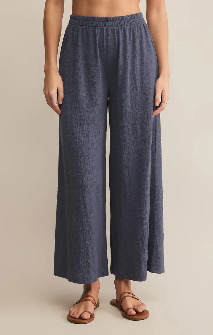 Scout Textured Slub Pant-Worn Blue