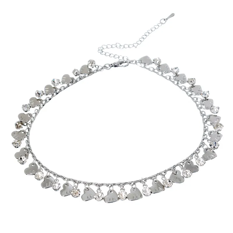 Seoul Stone Anklets (Silver)