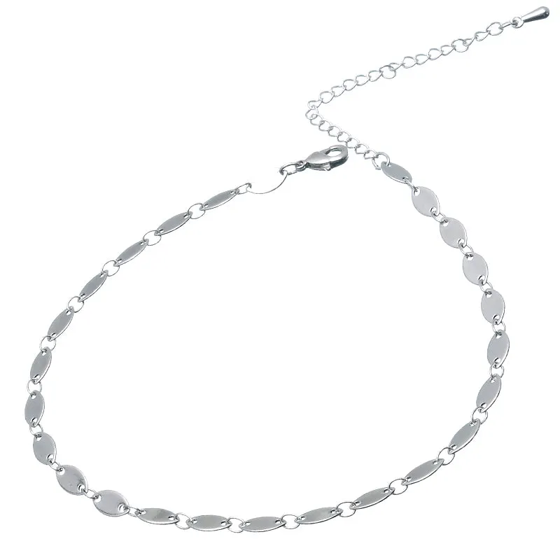 Seoul Stone Anklets (Silver)