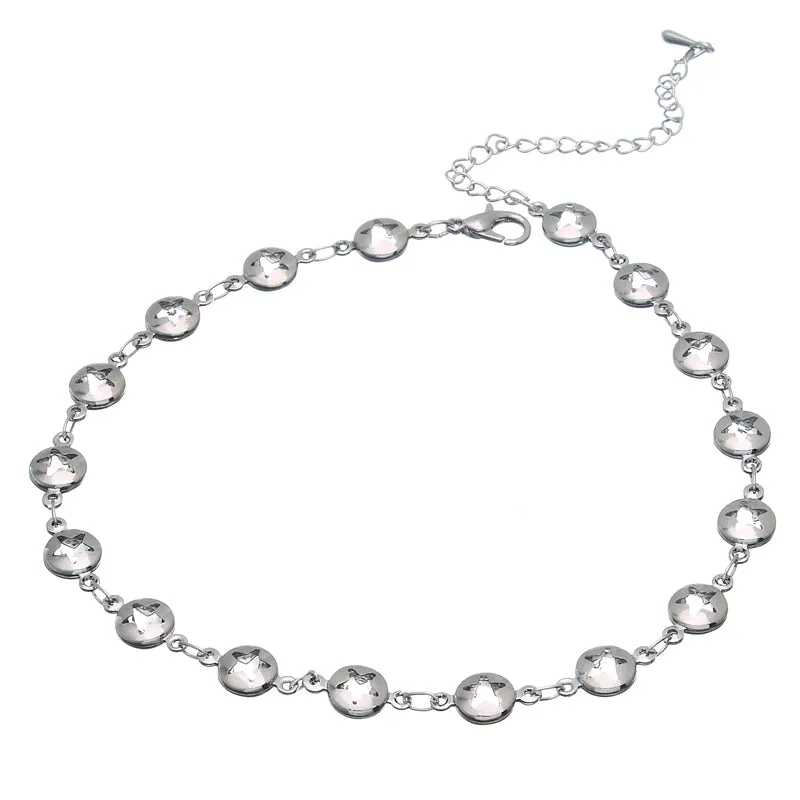 Seoul Stone Anklets (Silver)