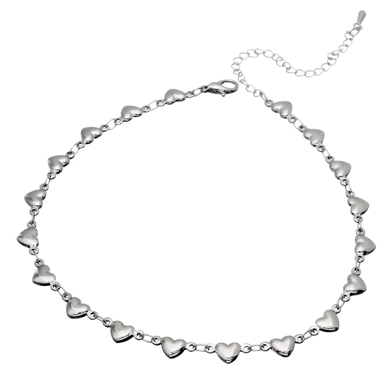 Seoul Stone Anklets (Silver)