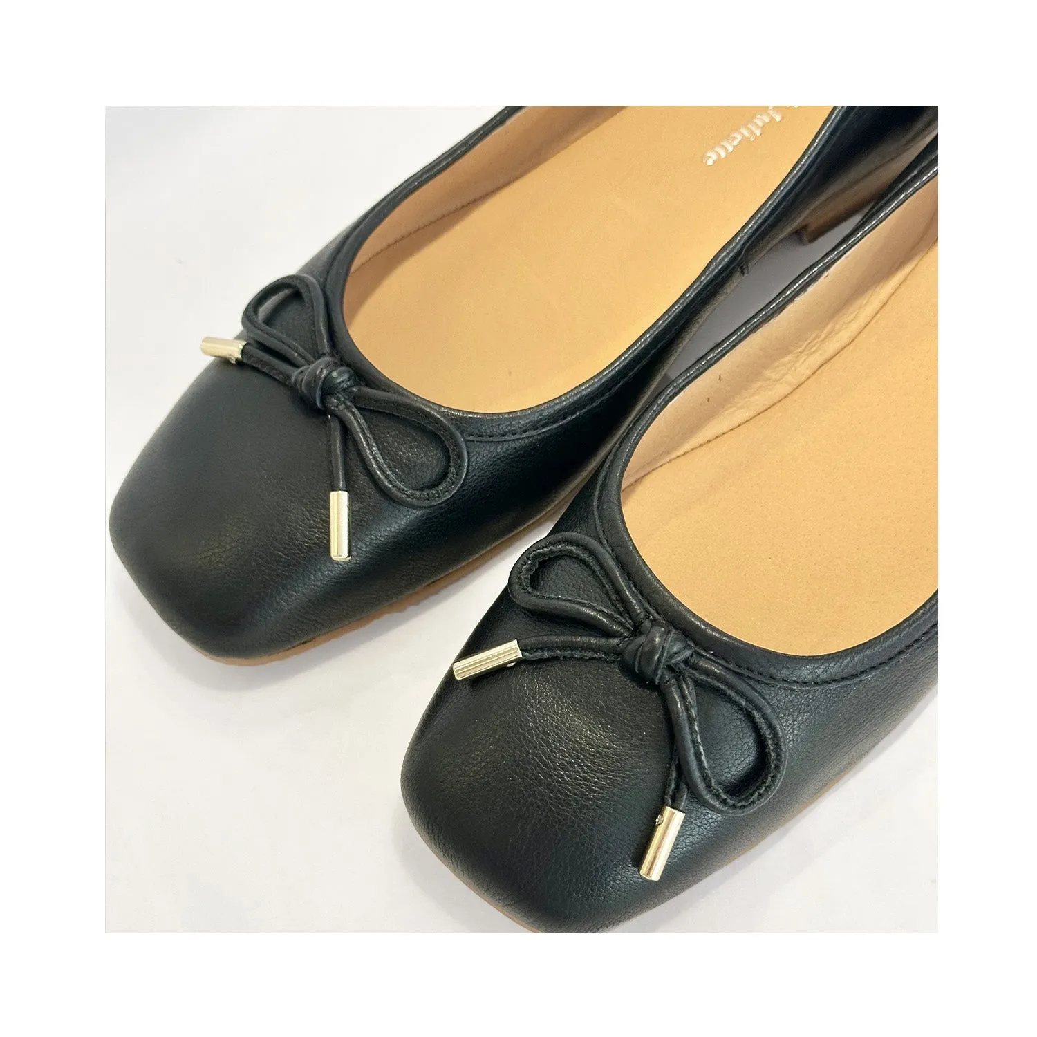 Shoe Panise - Black & Natural