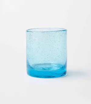 Short Bubble Drinking Glass