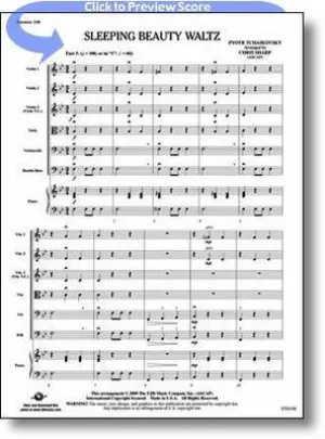 SLEEPING BEAUTY WALTZ SO3 SC/PTS ARR SHARP