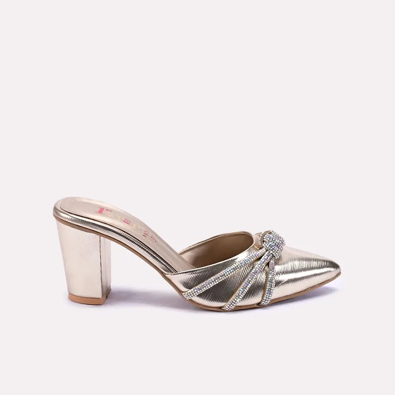 Sorrel Gold Bridal Mules 0431260