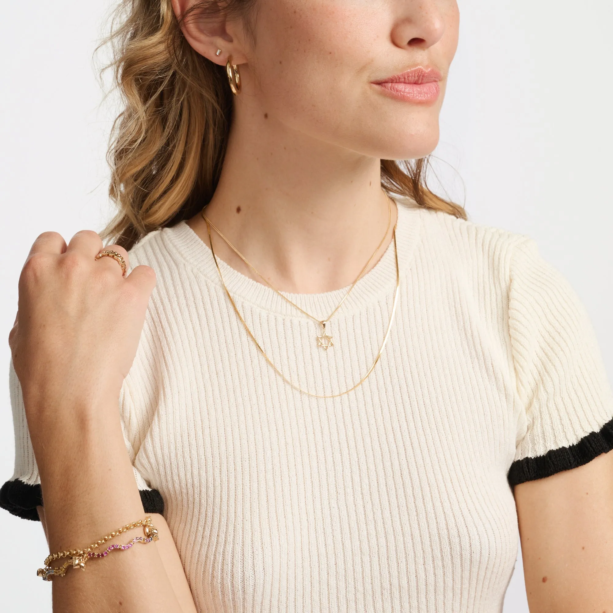Star of David Talisman Charm