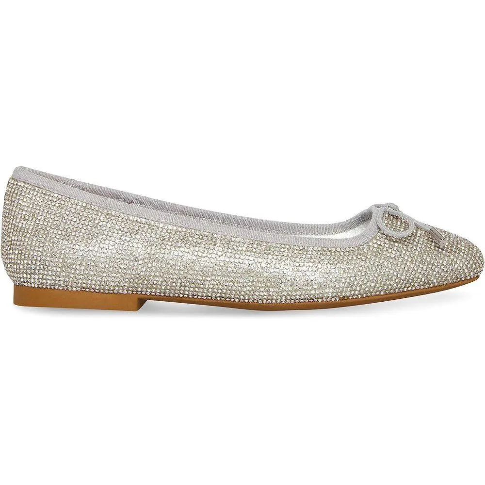 Steffie Rhinestone Embellished Classic Ballet Flats