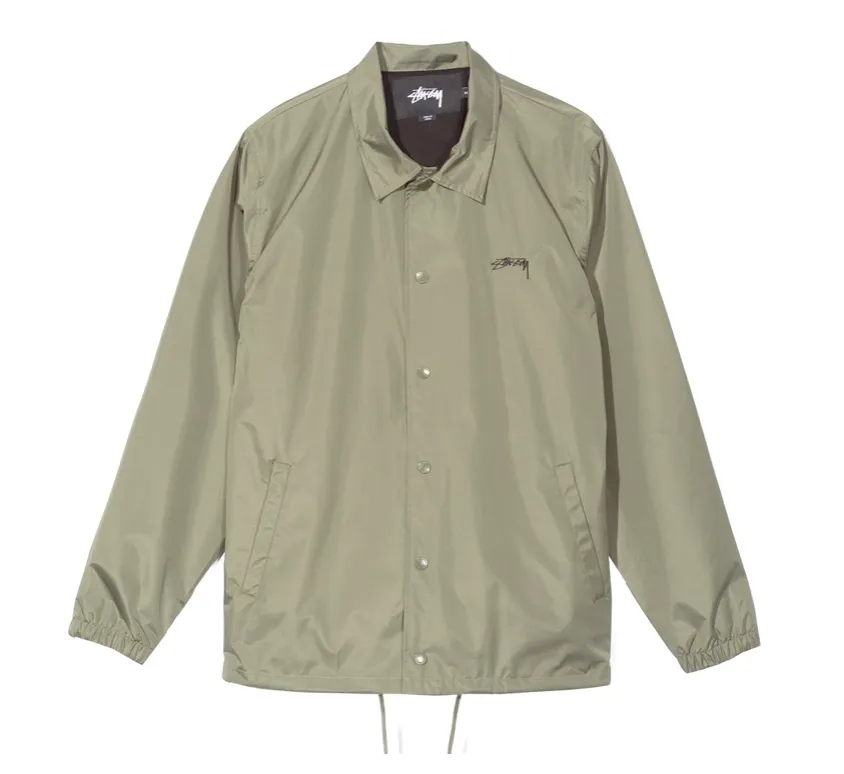 Stussy Cruize Coach Jacket Olive