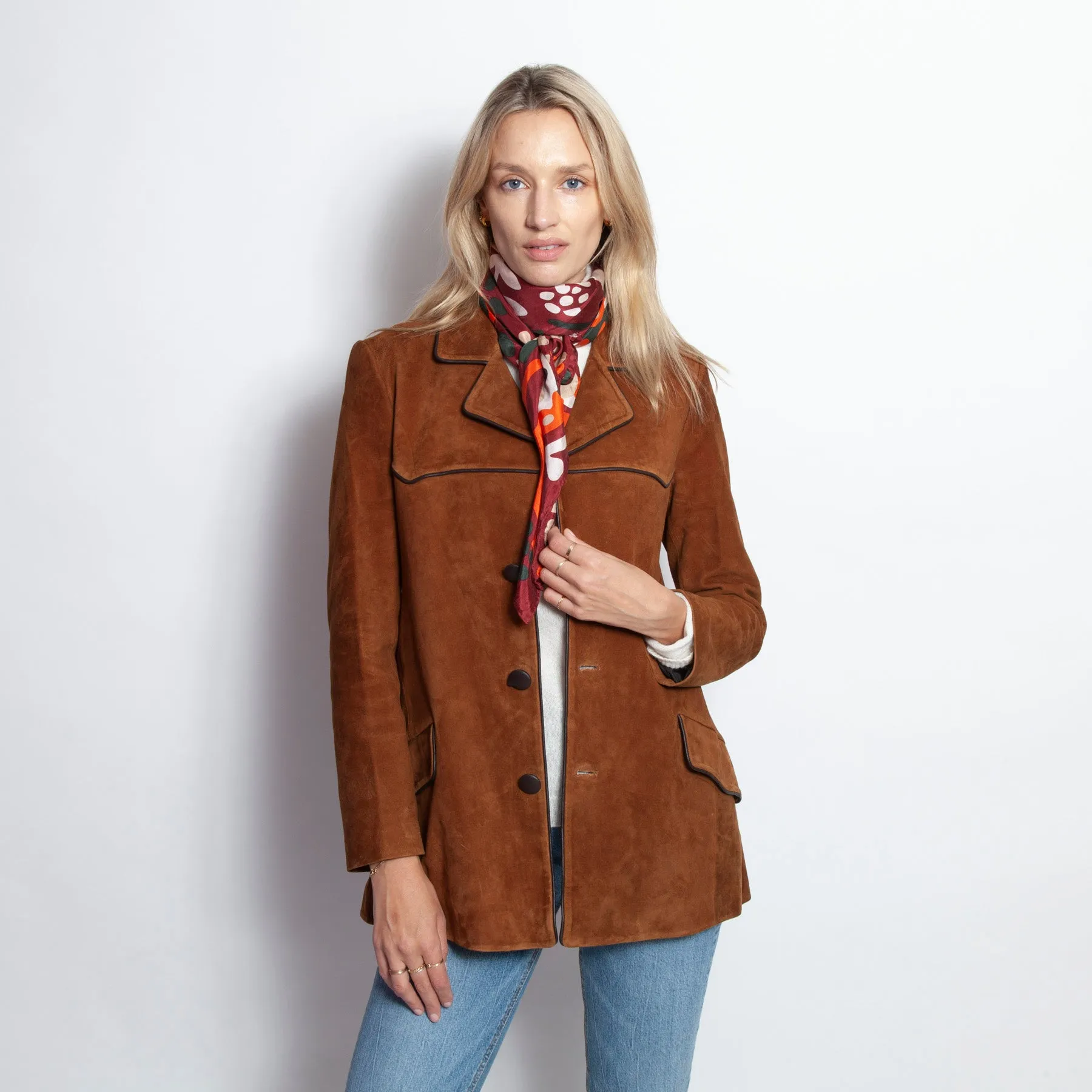 Suede Blazer Hunter