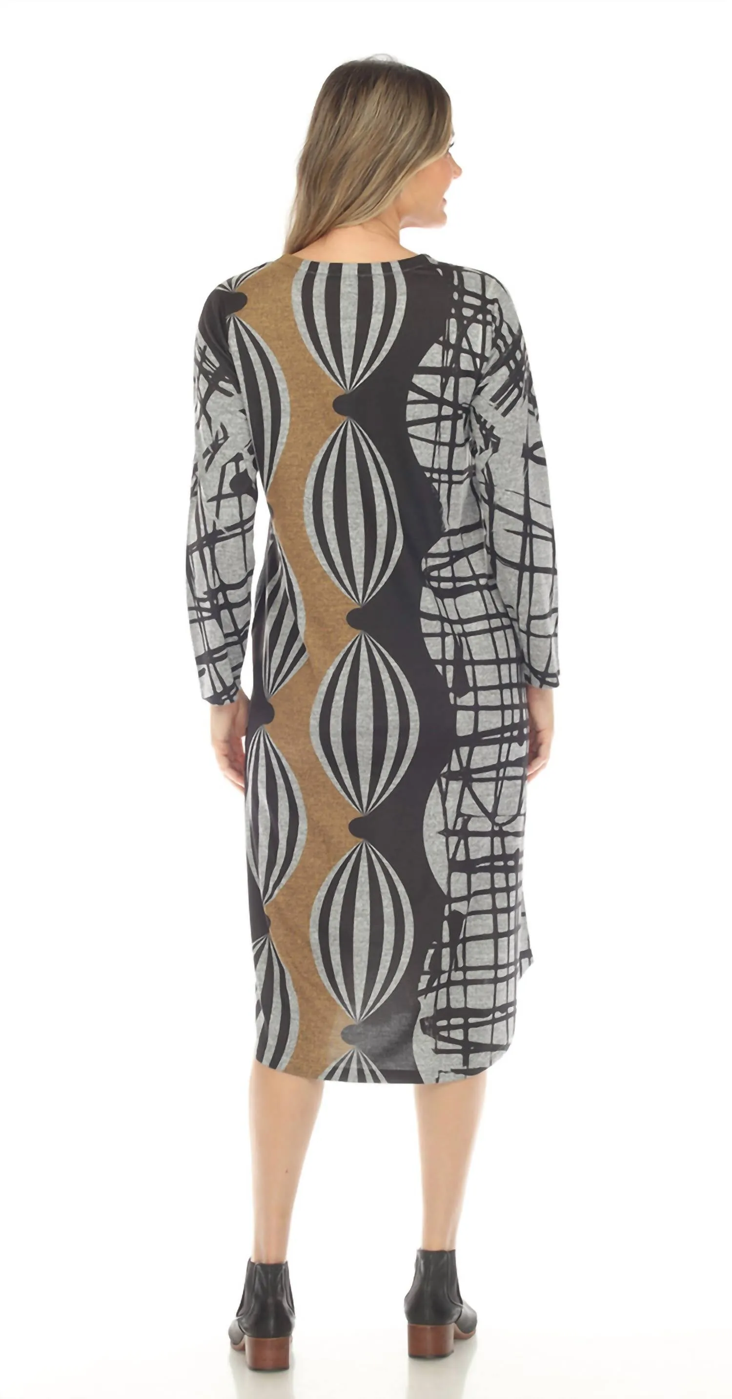 Sunglow Pocket Knit Dress In Multi