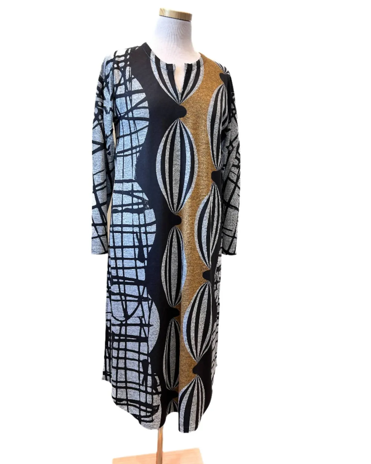 Sunglow Pocket Knit Dress In Multi