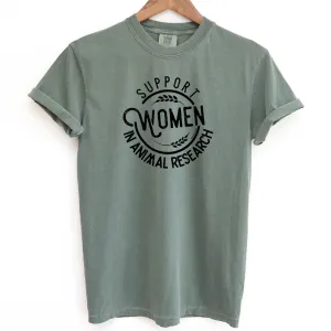Support Women In Animal Research ComfortWash/ComfortColor T-Shirt (S-4XL) - Multiple Colors!