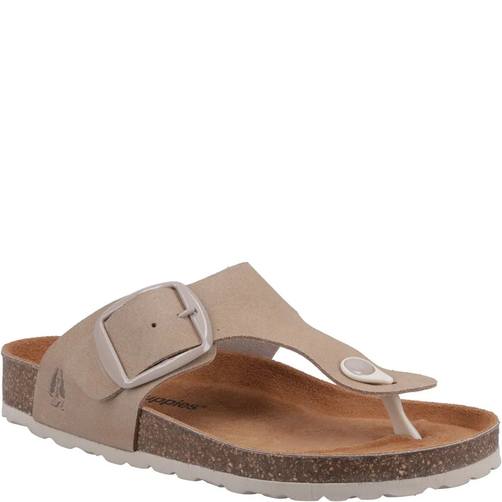Taupe Billie Toepost Sandals