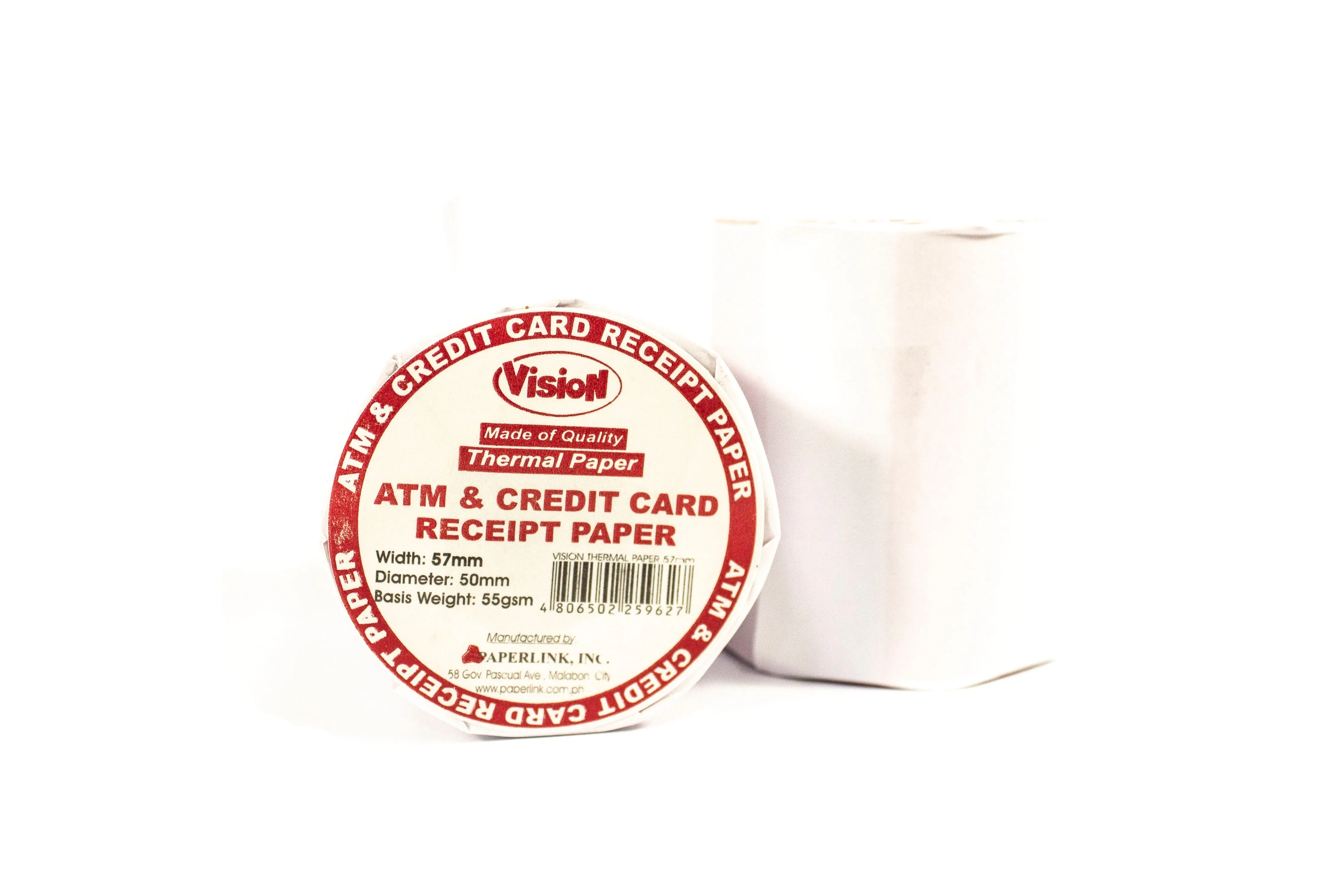 Vision ATM & Credit Card Thermal Paper