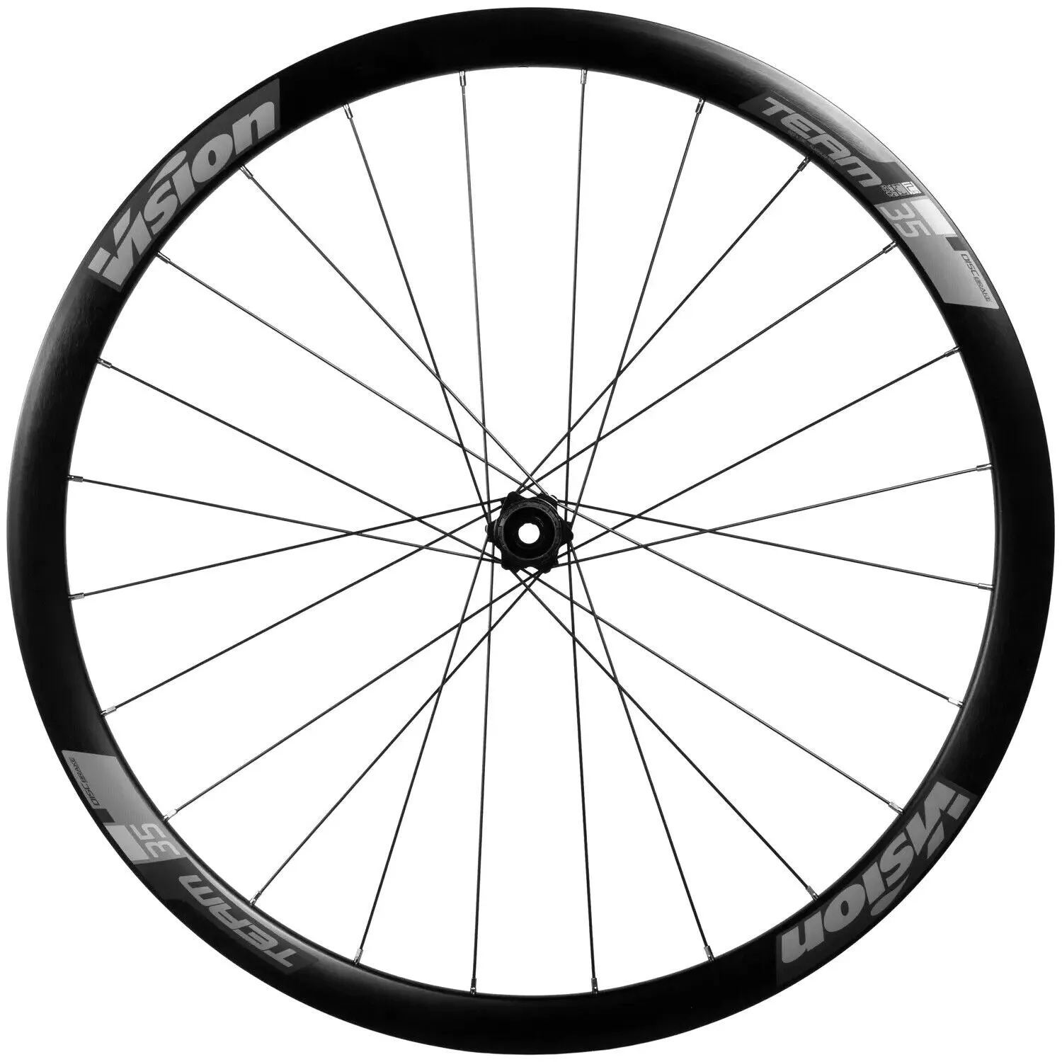 Vision Team 35 Thru Axle Tubeless Ready Disc Wheelset - SRAM XDR - Centrelock