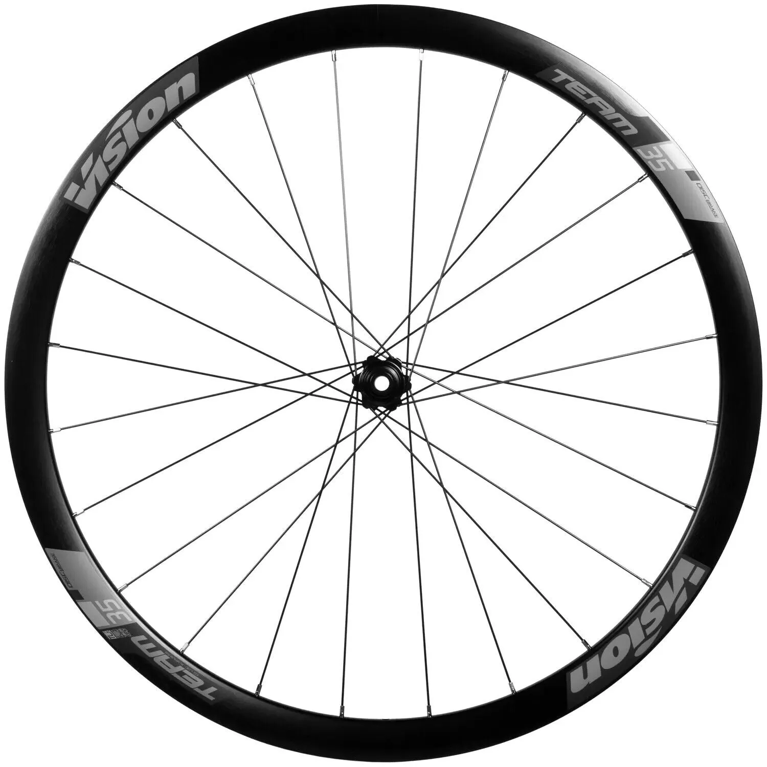 Vision Team 35 Thru Axle Tubeless Ready Disc Wheelset - SRAM XDR - Centrelock