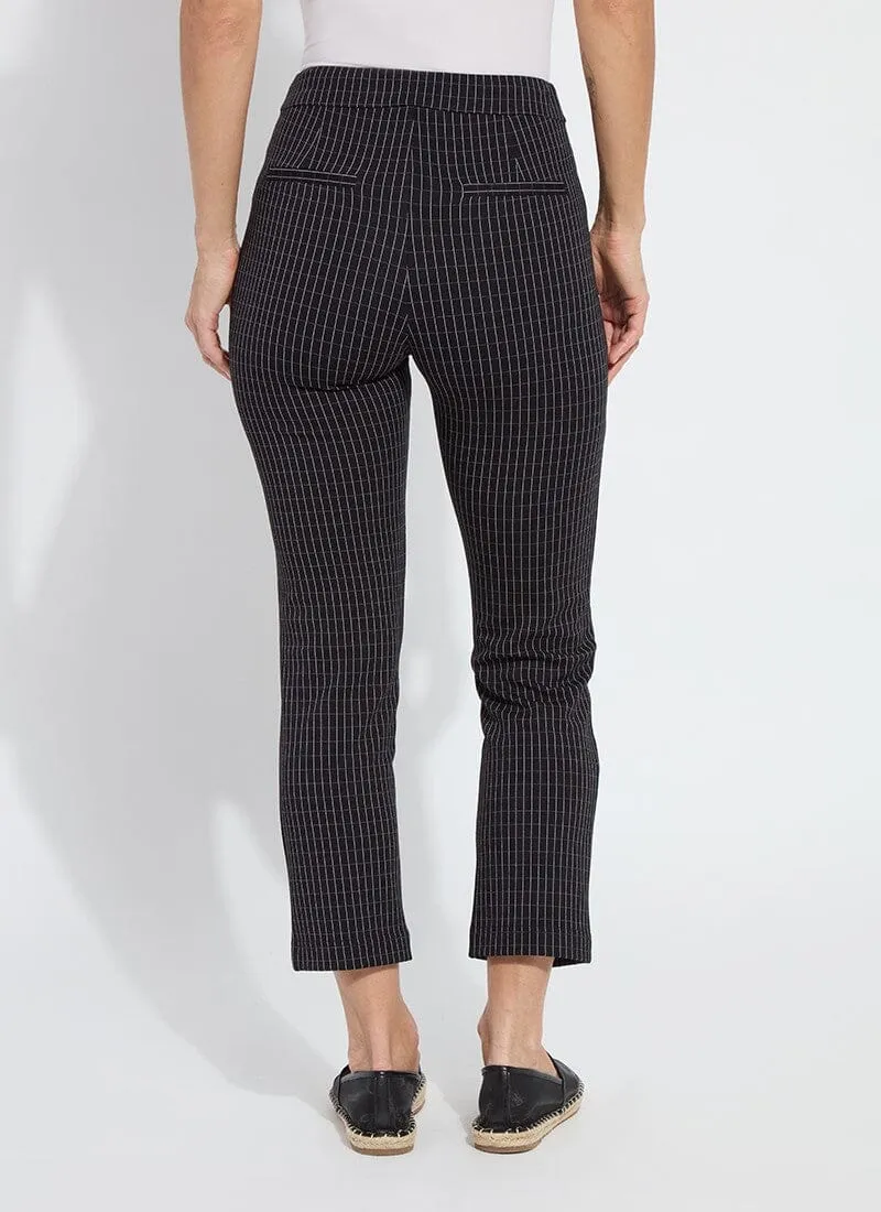 Wisteria Ankle Pant in Chic Grid