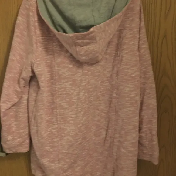 WOMAN within pink thermal hoodie medium (14/16)