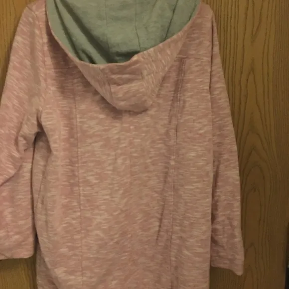 WOMAN within pink thermal hoodie medium (14/16)