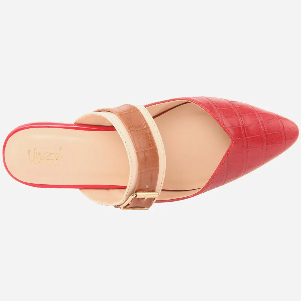 Women "SAVANNAH" Pointy Toe Flat Slippers