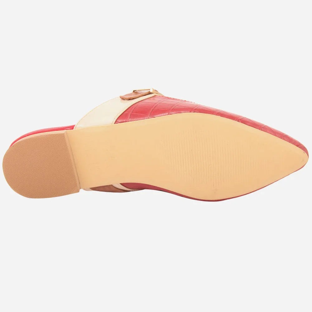 Women "SAVANNAH" Pointy Toe Flat Slippers