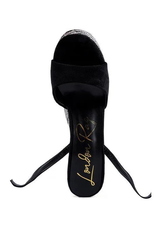 Women's Backstage Ultra Sky High Platform Diamante Sandals
