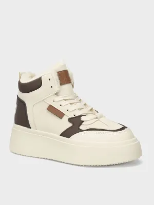Womens "EIMEAR" Casual FauxFur  Trainers