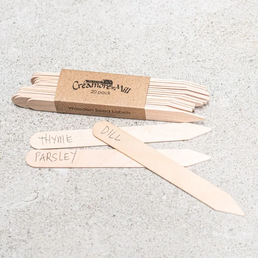 Wooden Seed Labels