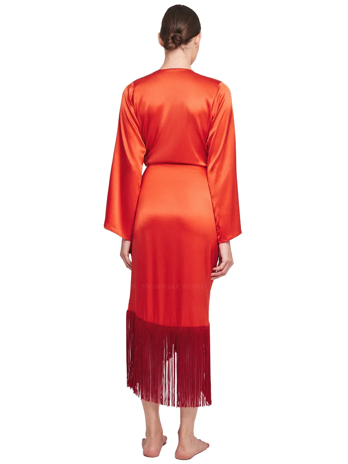 Wrap Dress Ocre 229